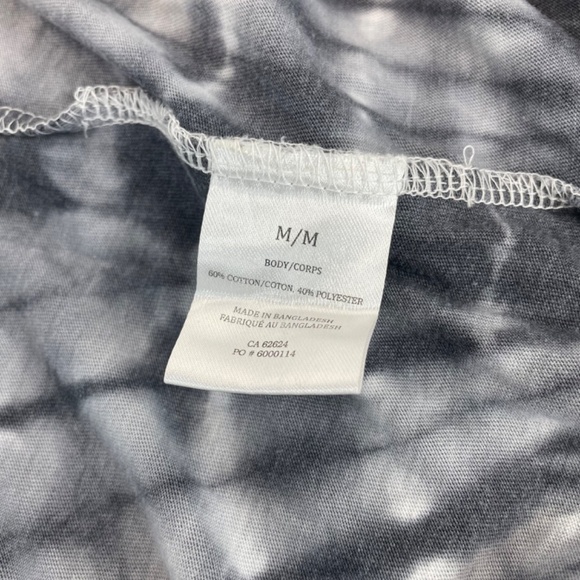 The Flintstones Tye-die Graphic T-Shirt Black and Gray Unisex Medium - Picture 3 of 12